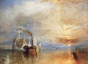 Joseph Mallord William Turner The Fighting Temeraire Tugged to Her Last Berth to be Broken Up oil on canvas